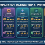 A professional conceptual illustration of a human brain interacting with a 5-star rating scale, vibrant gold and deep blue colors, clean modern digital art style, representing consumer psychology.